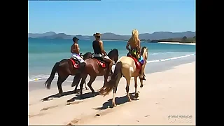 Tropicanal Threesome with Delfynn Delage with the addition of Katy