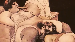 vintage erotic drawings