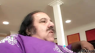 Real Amateur Homemade Coitus Video With Ron Jeremy